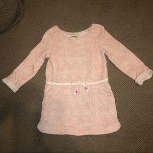 💓Toddler girl long sleeved pink dress💓